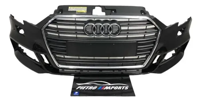 Parachoque Diant Audi A3 Sportback S-line 2016 A 2019 Origi Preto