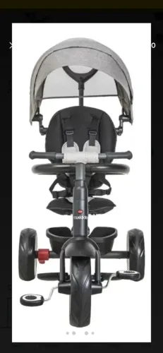 Triciclo Kiddo  infantil Evolution Dobrável Compacto Para Viagem 12m