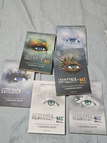 Serie Estilhaça- me completa, livros novos e nunca lidos