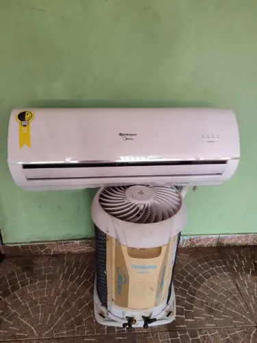 Central de ar inverter 12mil já com a instalação
