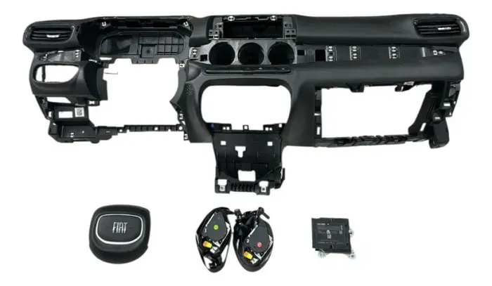 Kit Airbag Incompleto Fiat Argo/Cronos 2025 Preto