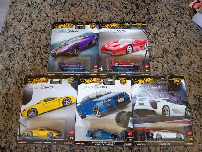 Set time leps hot Wheels Premium