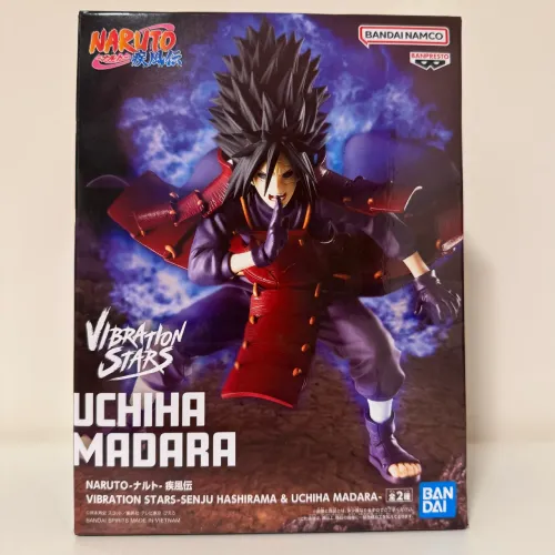 Uchiha Madara Vibration Stars - Banpresto/Bandai - Lacrado 