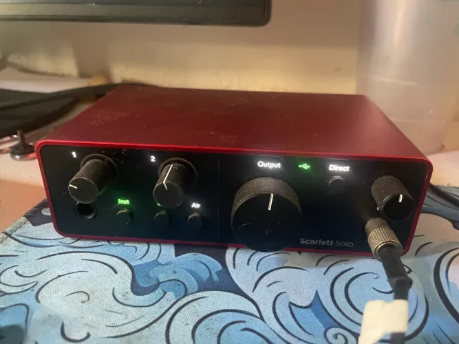 FOCUSRITE SCARLETT 4GEN SOLO