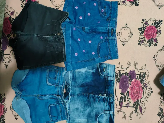 Short infantil menina