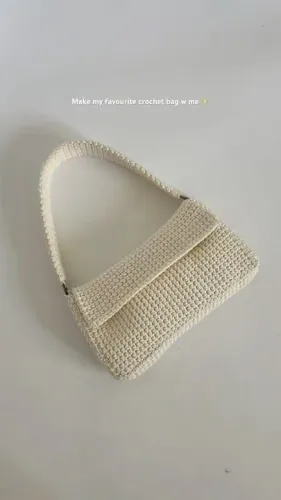 Faço encomenda de bolsa de crochê, trabalho artesanal