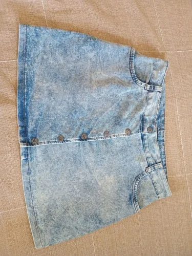 Saia jeans 