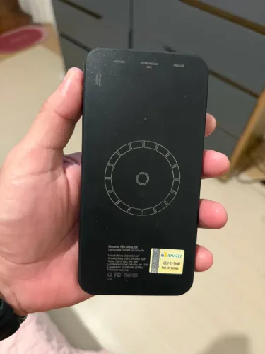 Power Bank Geonav 10.000mAh Indução 15W USB-C 20W