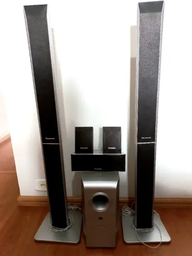 Conjunto de caixas de som + Subwoofer - Panasonic