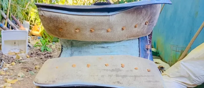 Sela de Montaria Pantaneira em Couro Legítimo