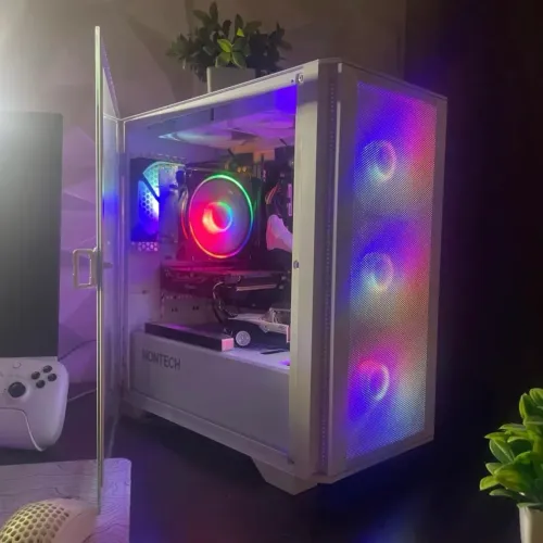 PC Gamer Branco - Intel i5 + GTX 1660 Super (Roda GTA, Fortnite, Valorant)