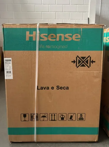 Lava e Seca Hisense 12kg WD3S12 Wi-Fi Inverter | 220V