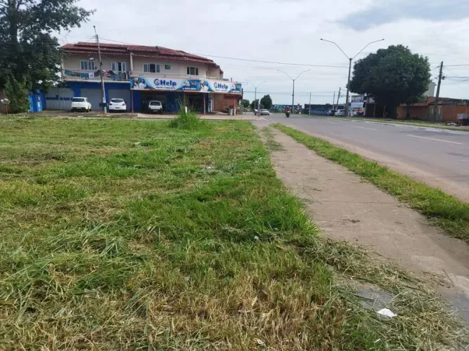 Lote c/ 504,19 m², em esq. viva Av. Central, segmento Av. Tropical Jd. Boa Esperança Apª d