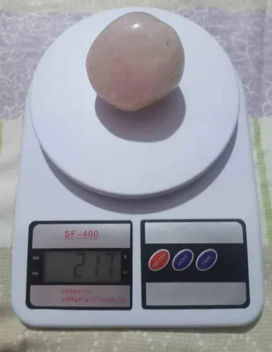 Pedra quartzo rosa
