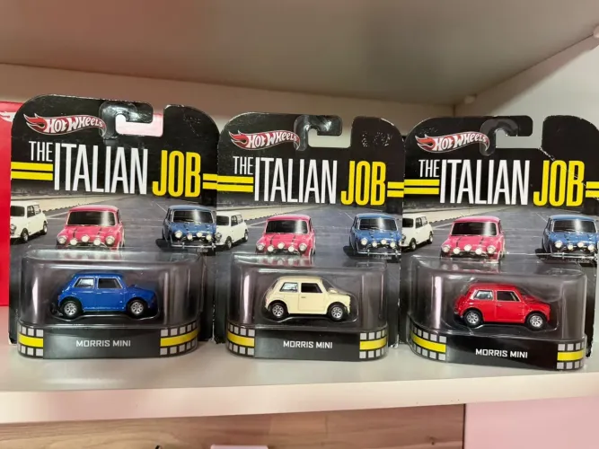 Set Hotwheels Retro The Italian Job