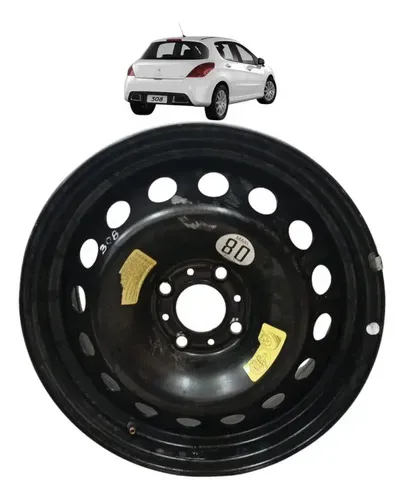 Roda Estepe Aro 16 Pneu 205/55/16  Peugeot 308 408 2013 2014