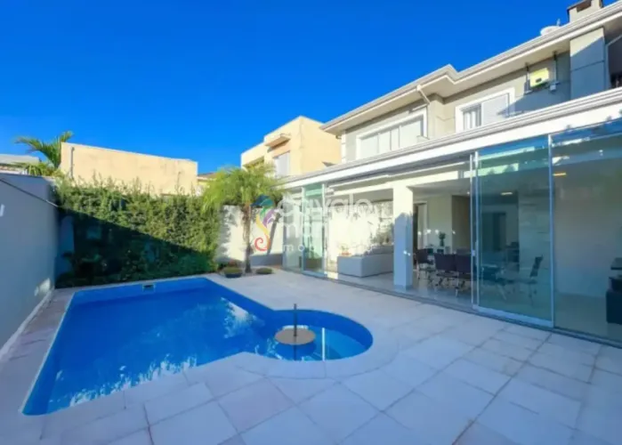 Casa em condomínio à venda no Residencial Jardim Nova Aliança Sul com 3 suítes, piscina, 3