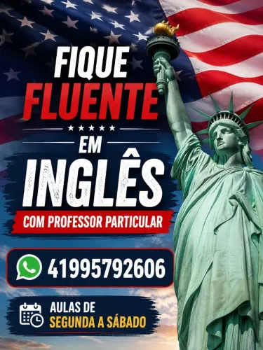 Curso de inglês com professor particular