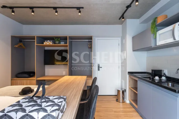 Studio com 19 metros na Pamplona proximo à Paulista