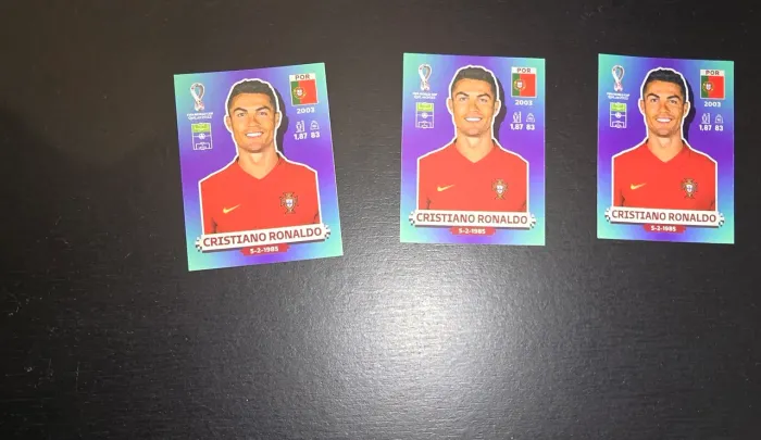Figurinha da Copa do Mundo 2022 Cristiano Ronaldo POR18