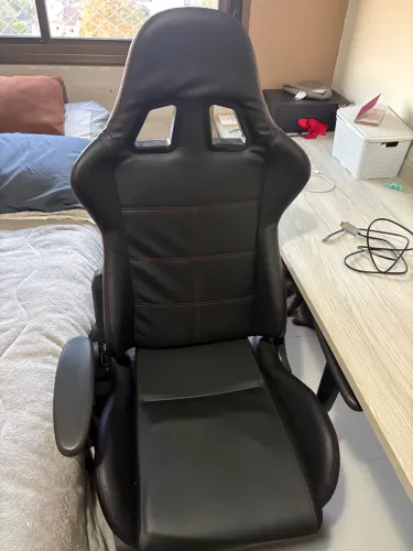 Cadeira Gamer em Couro