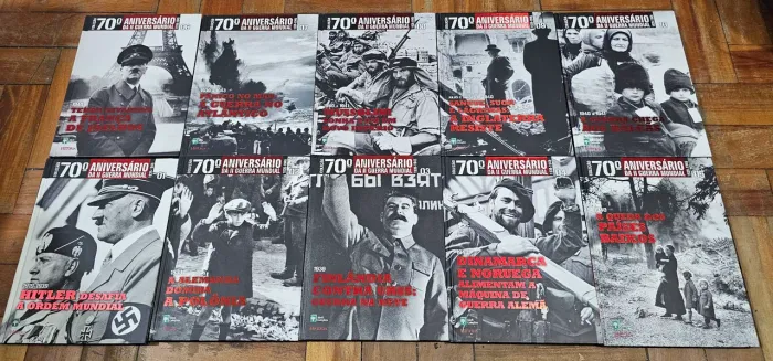 Coleção 70° ANIVERSÁRIO DA 2° GUERRA MUNDIAL  - EDITORA ABRIL