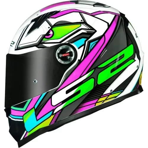 Capacete Ls2 FF358 Classic Xdron Neon Pink - somos loja, parcelamos