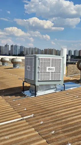 Climatizador evaporativo Indústria