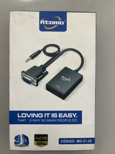 Adaptador VGA para HDTV