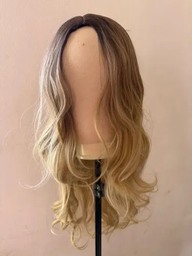 Lace wig bio fibra premium, 60 cm