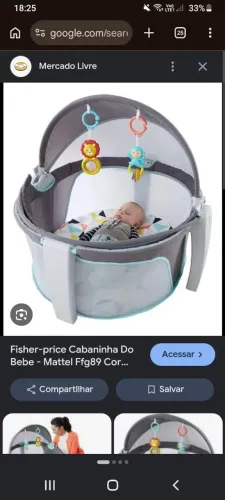 Cercadinho fisher price