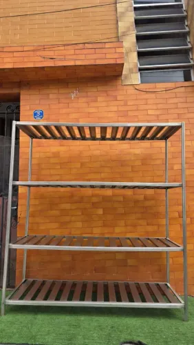 Estante industrial inox 304