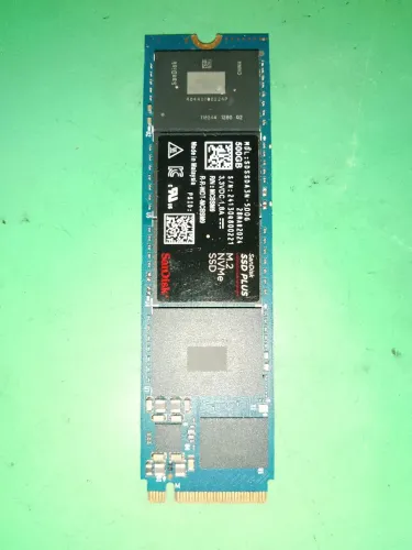Nvme SanDisk de 500gb gen3