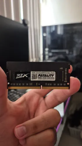 Memória Ram Notebook DDR4 32GB 3200mhz RZX Fatality 