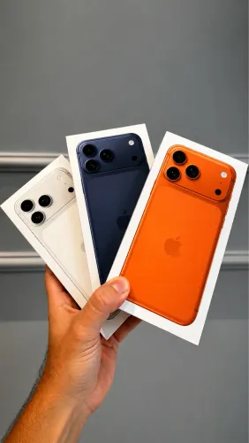IPHONE 17 PRO MAX 256GB, PRATA, AZUL ou LARANJA - LACRADO