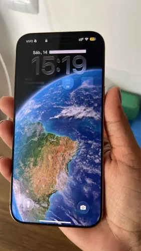 iPhone 16 pro max - 256gb cor desert (dourado)