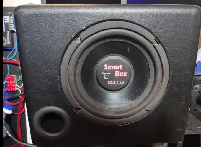 Subwoofer amplificado de 8 pol