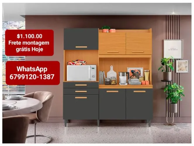 Armário cozinha Grande oferta hoje entrego novo
