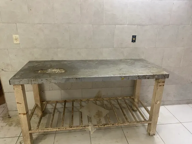 Mesa de inox