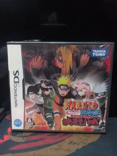 JOGO NARUTO SHIPPUDEN 5 NINTENDO DS ORIGINAL COMPLETO 