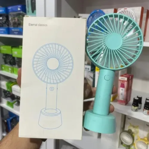 Ventilador Portátil Recarregável - Entrega Grátis