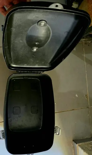 Bagageiro + Baú para Bicicleta