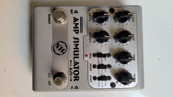 Pedal simulador de amp nig AS1