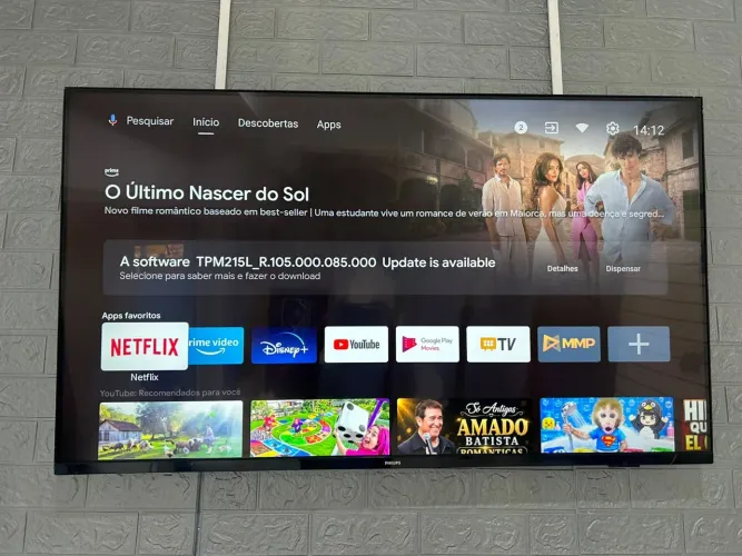 Smart tv Phillips 55" 4k