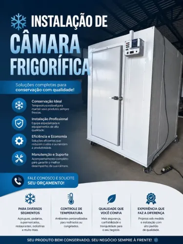 Câmara frigorifica para bebidas a menos 5°c