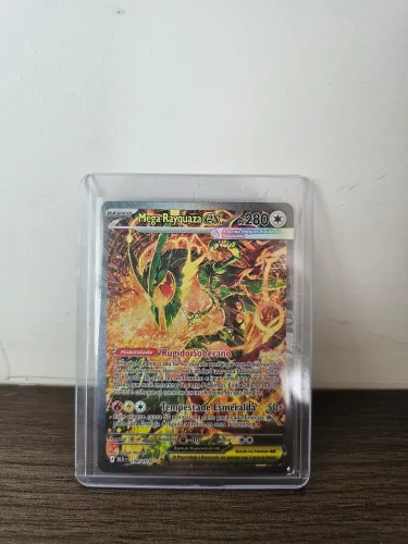 Carta Pokemon Mega Rayquaza ex SAR
