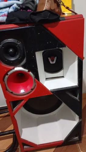 Kit Completo (Mesa + P.A. + 2 Caixas Bob (2 Falantes 15", 2 Tweeters, 2 Médios)