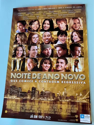 Noite de ano novo pôster filme