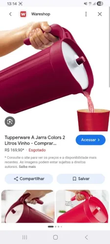 Jarra Tuppeware em Oferta!!
