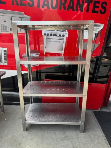 VENDO ESTANTE PERFURADA AÇO INOX